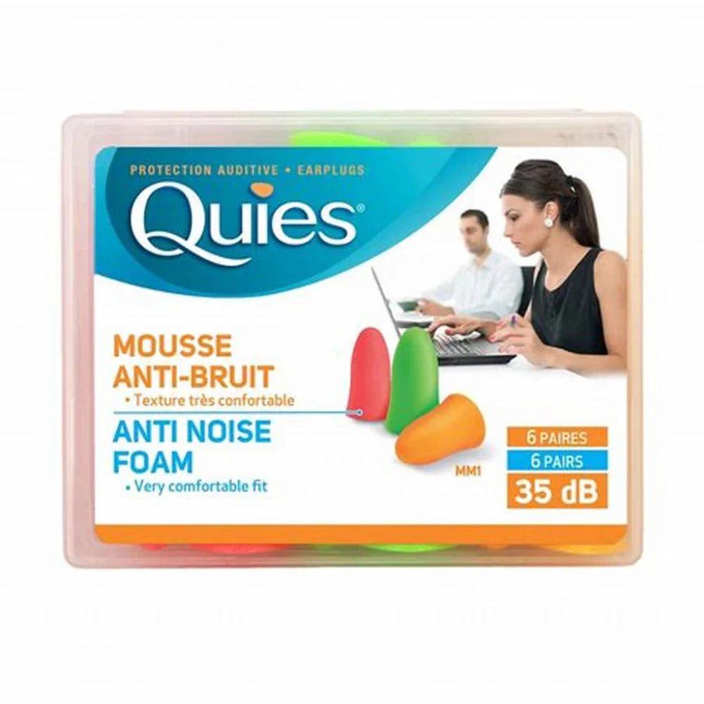 Anti-Noise Foam Fluo EarPlugs (Adult)