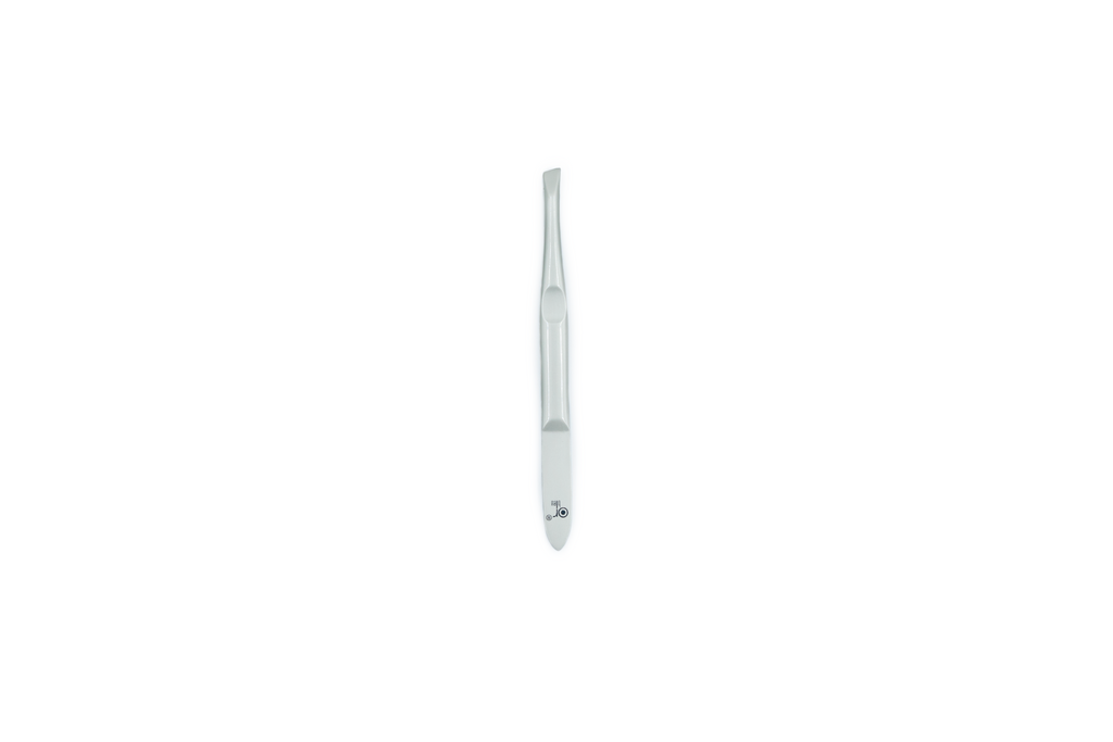 SLANT TIP TWEEZERS (NON-SLIP GRIP)