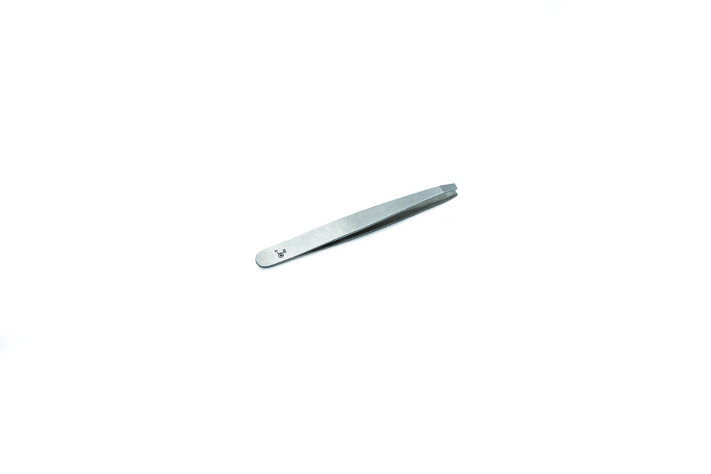 SQUARE TIP TWEEZERS (SATIN FINISH)