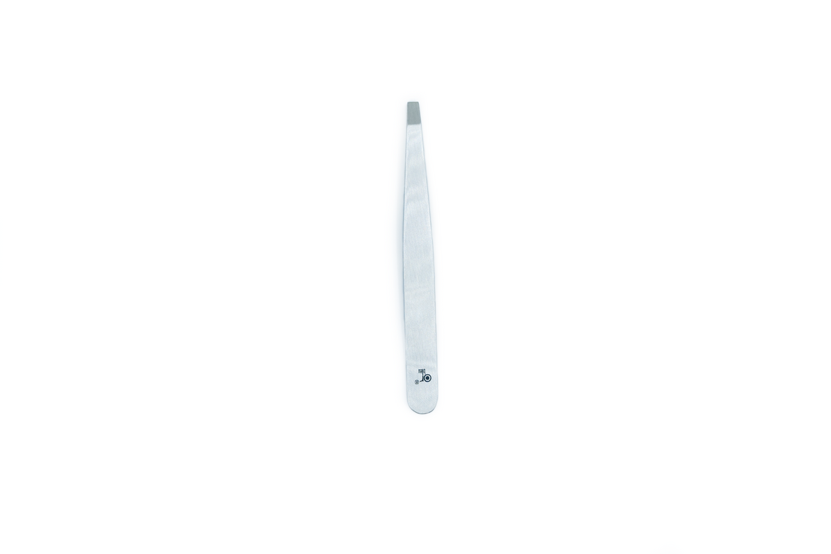 SQUARE TIP TWEEZERS (SATIN FINISH)