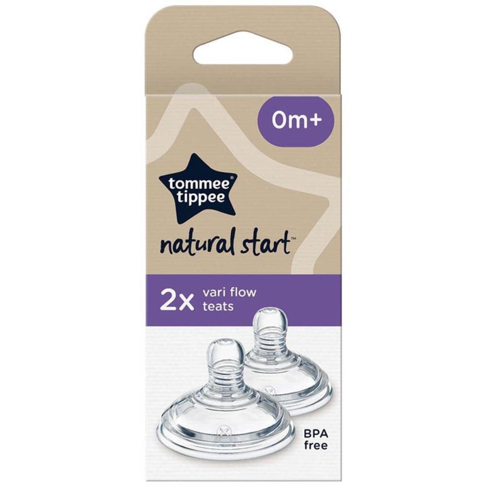 Natural Start Vari Flow Teats Pack Of 2 0M+