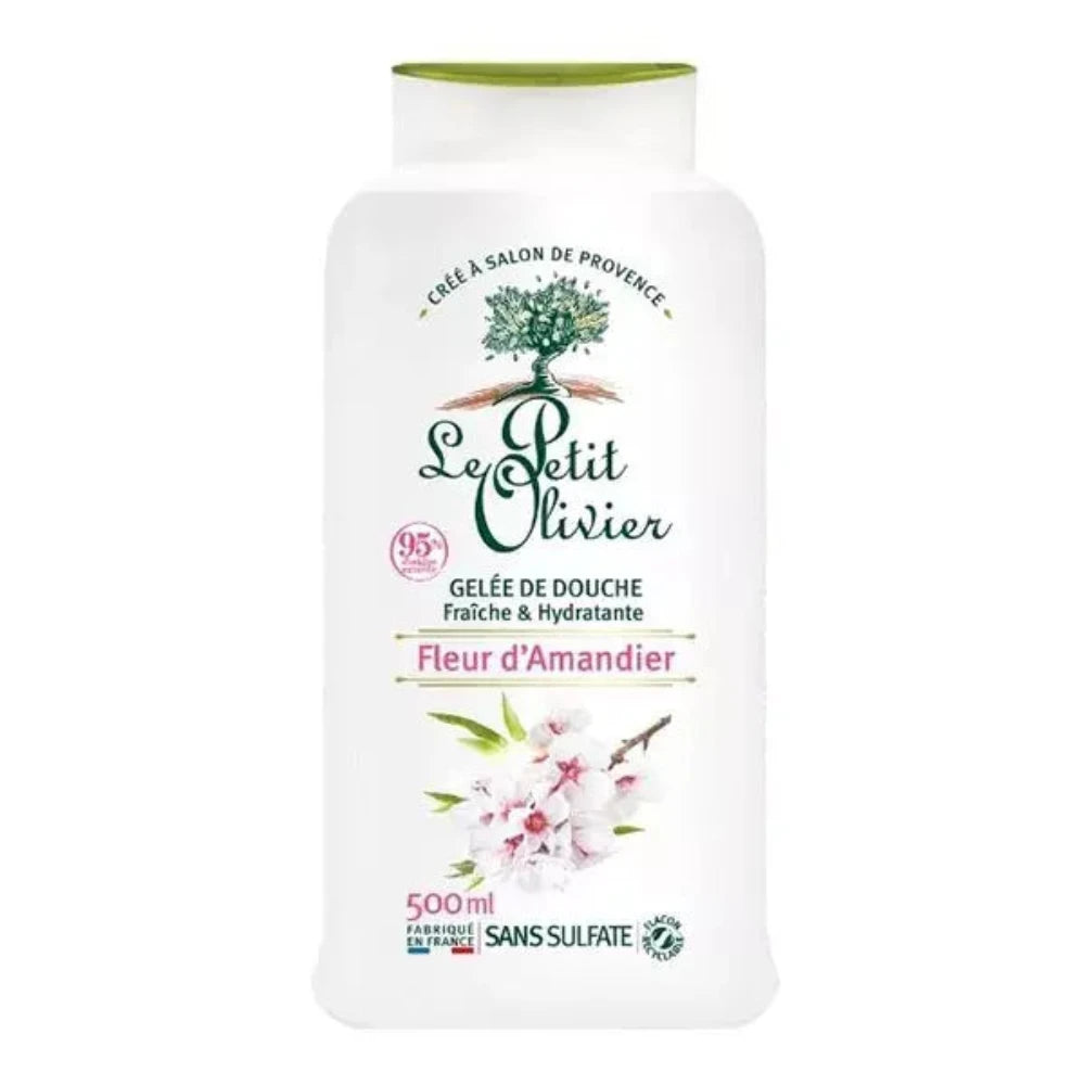 Gelee De Douche Fraiche et Hydratante Fleur D'Amandier