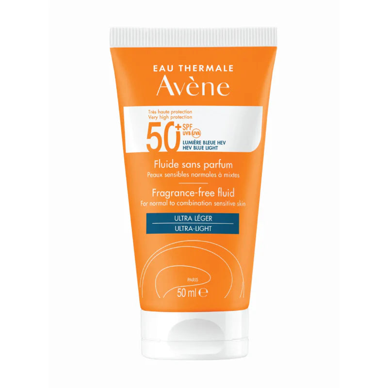 VERY HIGH PROTECTION SPF 50+ FRAGRANCE-FREE FLUID