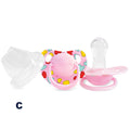 Round Nipple Silicone Pacifier 6M+