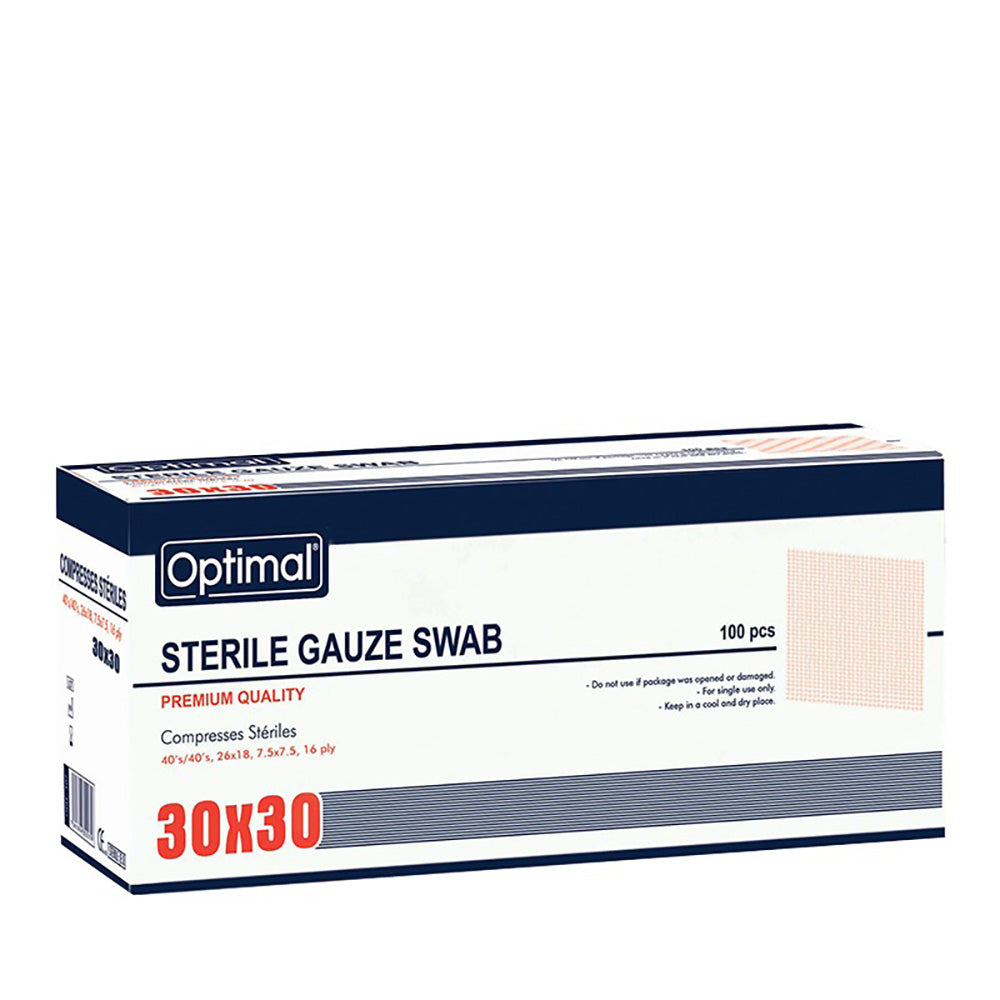 STERILE GAUZE 30*30CM 100PCS