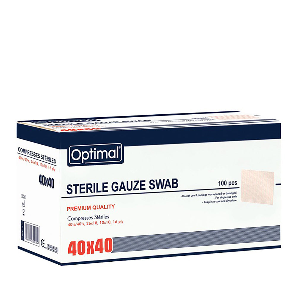 STERILE GAUZE 40*40 CM 100PCS