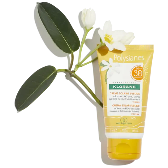 SUBLIMATING SUN CREAM SPF 30 WITH ORGANIC TAMANU & MONOI FACE