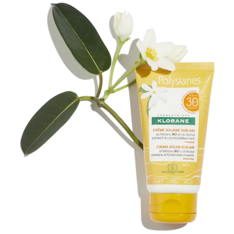 SUBLIMATING SUN CREAM SPF 30 WITH ORGANIC TAMANU & MONOI FACE