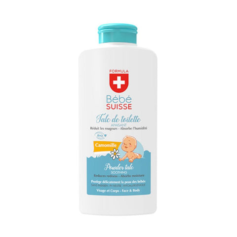 Baby Swiss scented talc