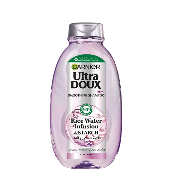 Ultra Doux - Smoothing Shampoo With Rice Water Infusion & Starch