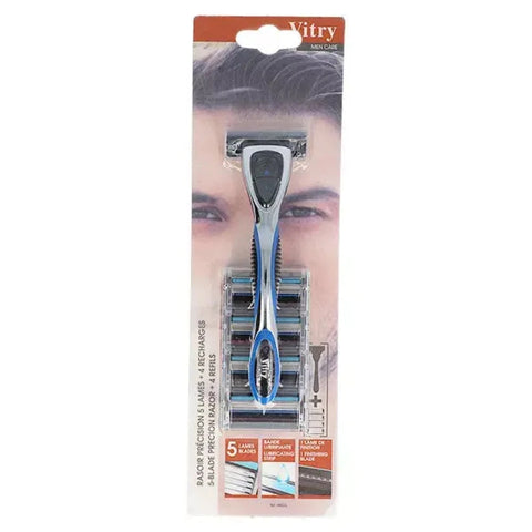 Precision Razor 5 Blades + 4 Refills