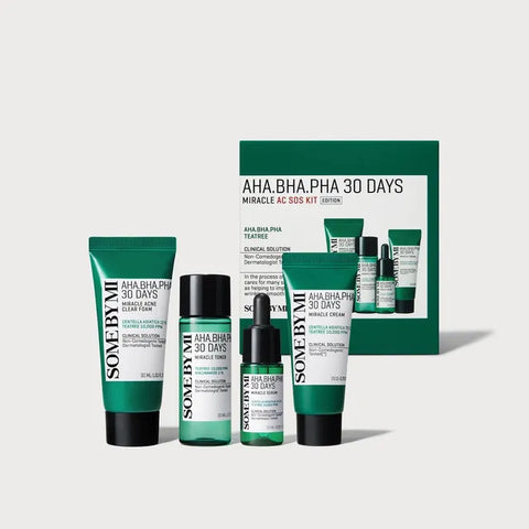 AHA, BHA, PHA 30 Days Miracle AC SOS Kit