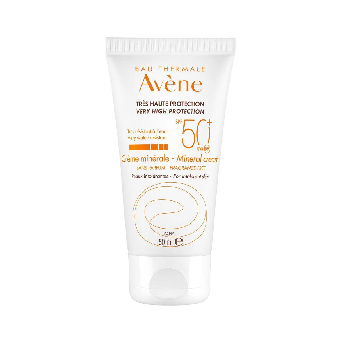 Very high sun protection - Mineral cream SPF50+