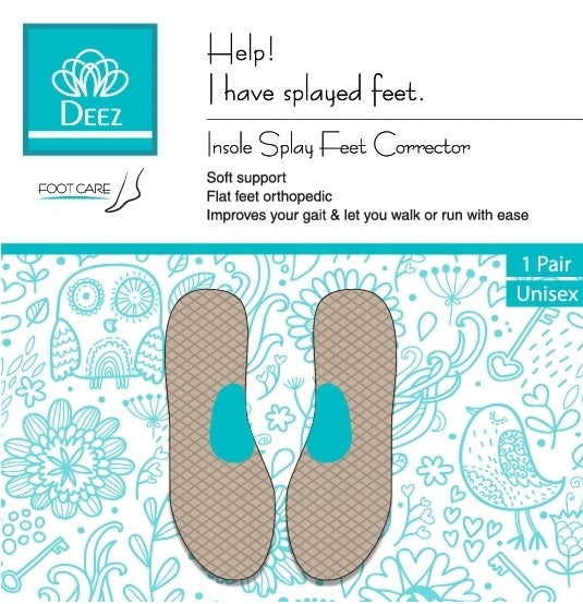 Insole Splay Feet Corrector  S/L