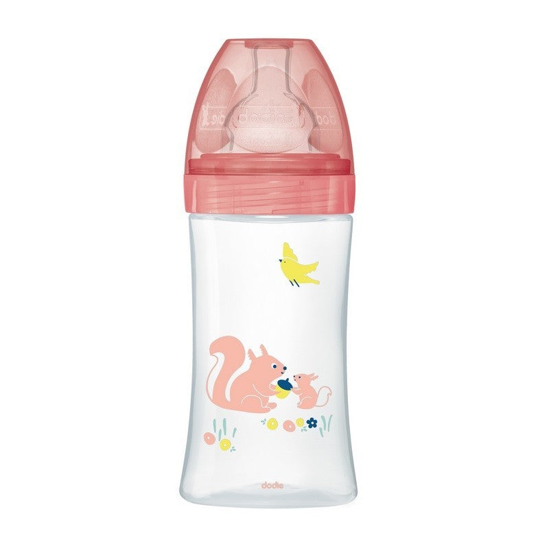 Anti-Colic Flat Teat Medium Flow Bottle 0-6M