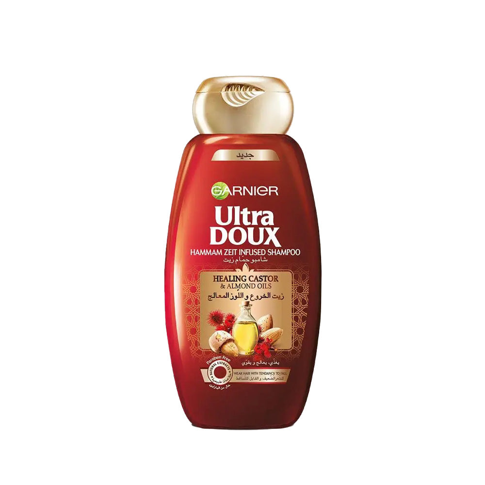 Ultra Doux Castor and Almond Oil Hammam Zeit infused Shampoo