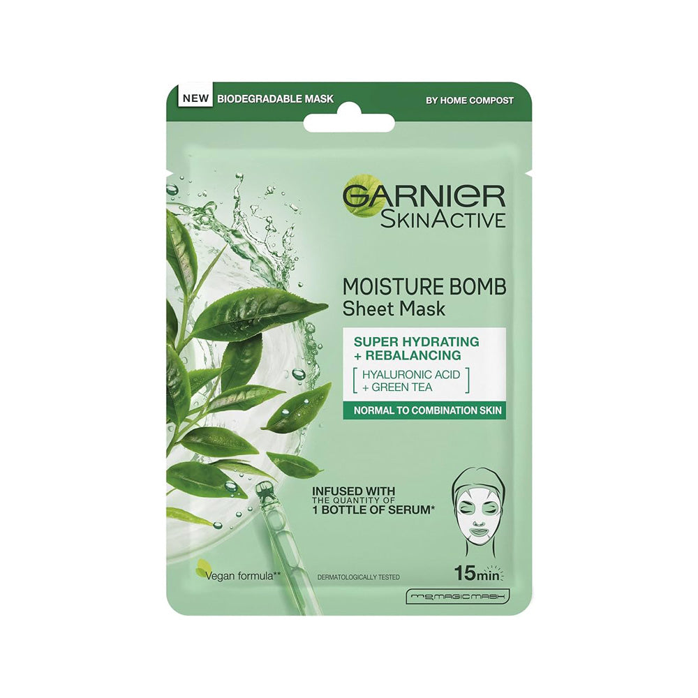 Hydra Bomb Green Tea Super-Hydrating & Rebalancing Tissue Mask