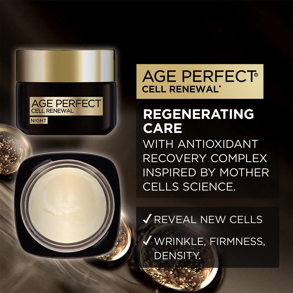 Age Perfect Cell Renewal Anti-Aging Night Moisturizer