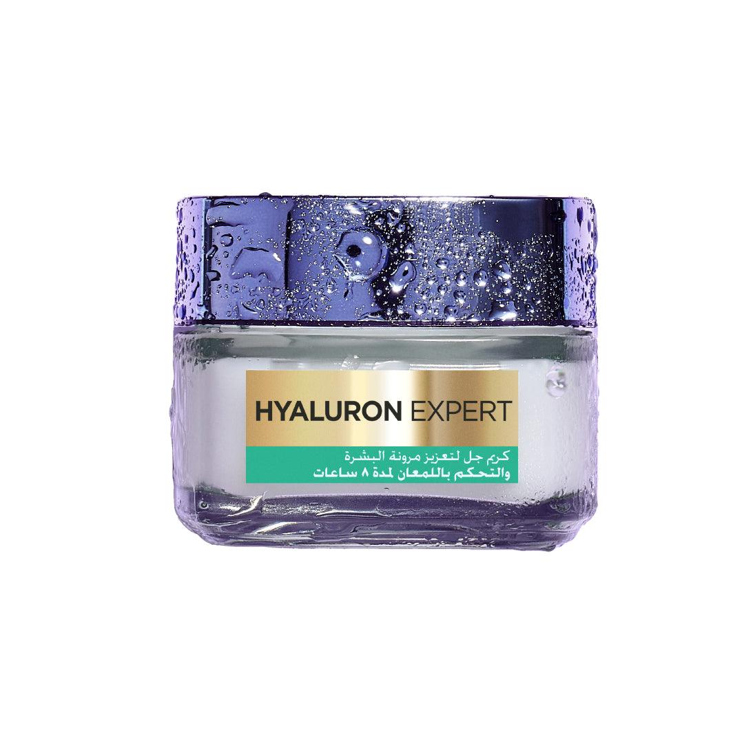 Hyaluron Expert Moisturiser and Anti-Aging 8h Shine Control Replumping Gel -Cream