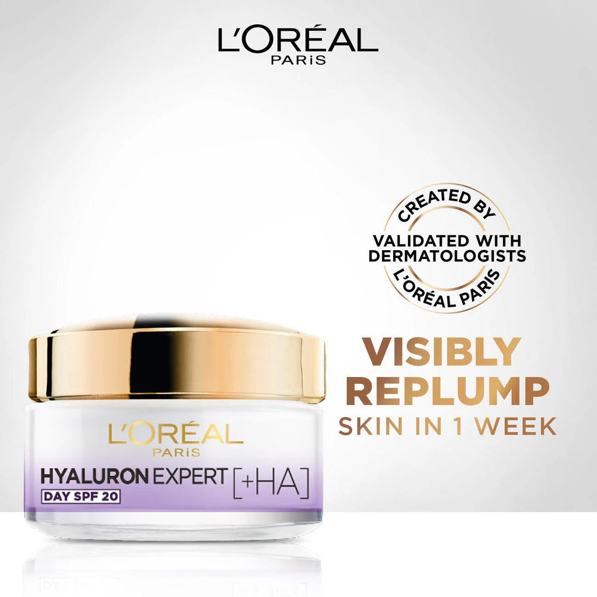 Hyaluron Expert Moisturiser and Plumping Anti-Aging Day Cream with Hyaluronic Acid