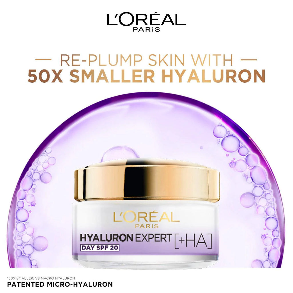 Hyaluron Expert Moisturiser and Plumping Anti-Aging Day Cream with Hyaluronic Acid