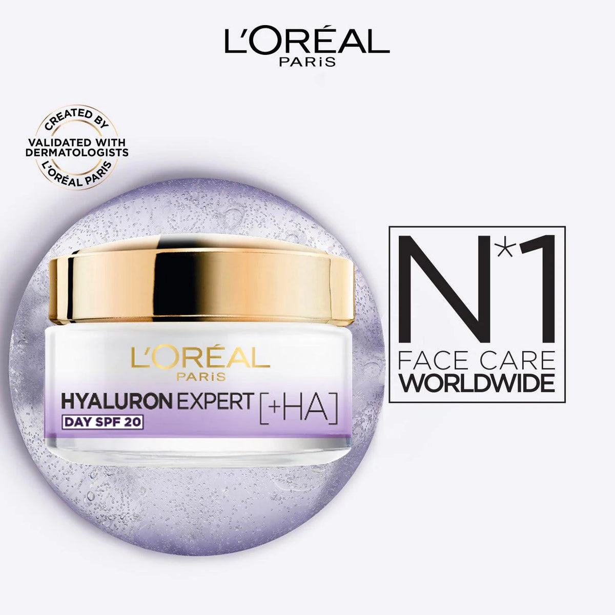 Hyaluron Expert Moisturiser and Plumping Anti-Aging Day Cream with Hyaluronic Acid