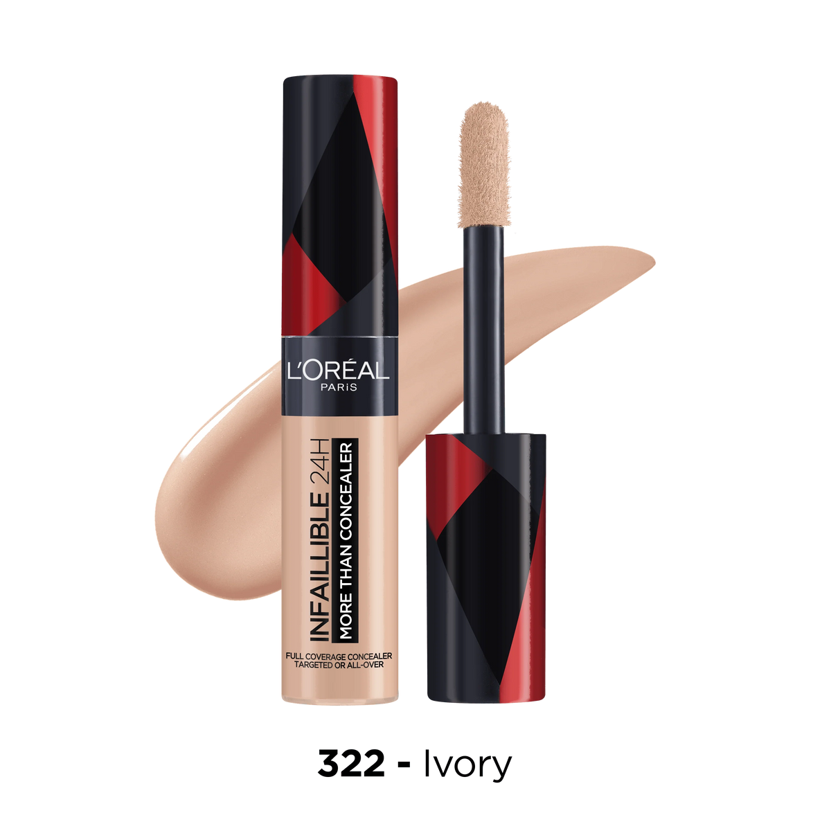 L’Oréal Paris Infaillible Full Wear Waterproof Concealer Up To 24h Full Coverage-Flawless Matte Finish