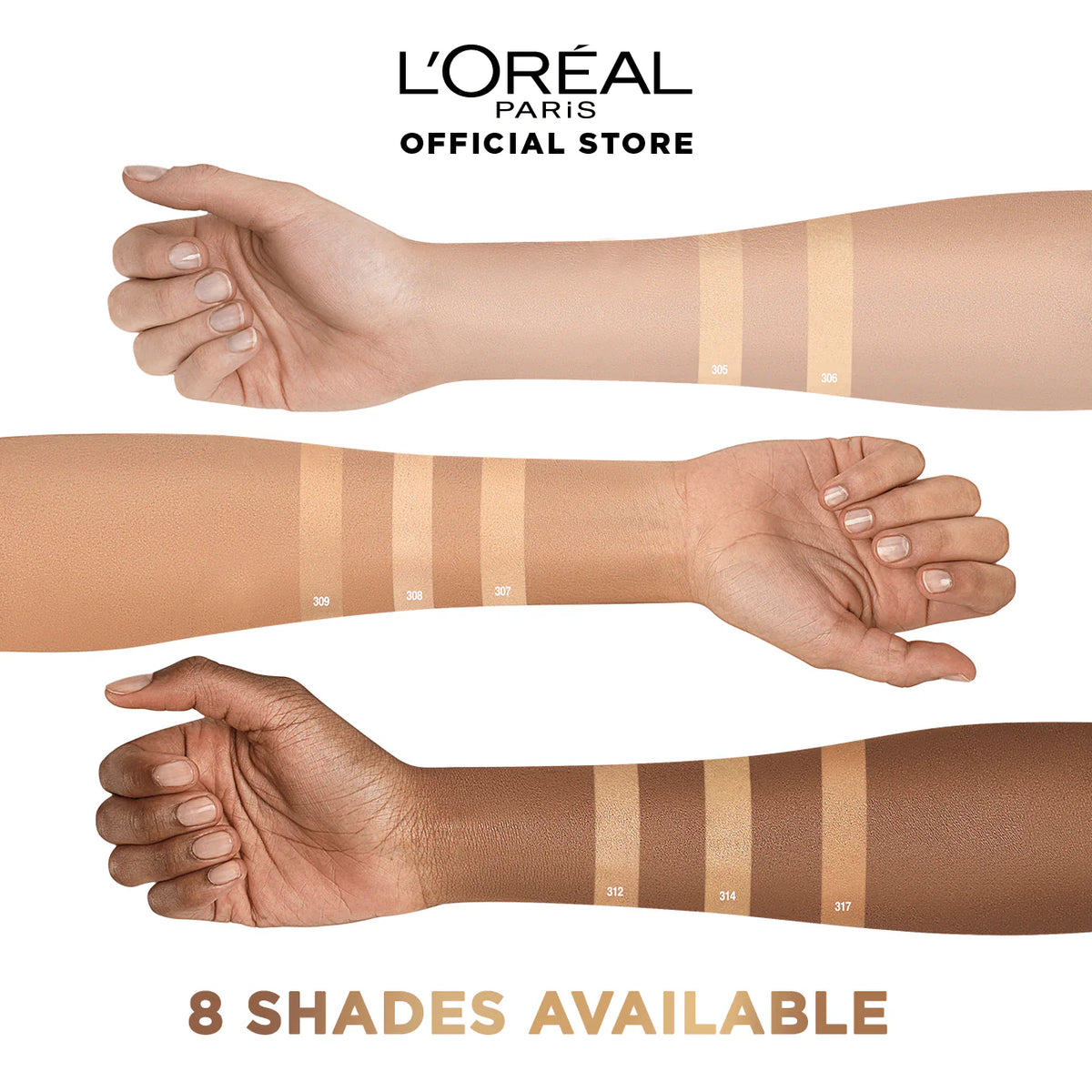 L’Oréal Paris Infaillible Full Wear Waterproof Concealer Up To 24h Full Coverage-Flawless Matte Finish