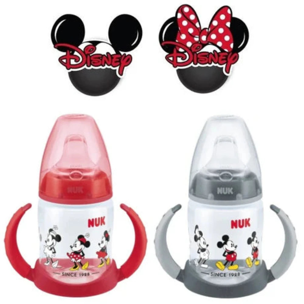 Disney First Choice Learner Bottle - Minnie & Mickey Mouse Print