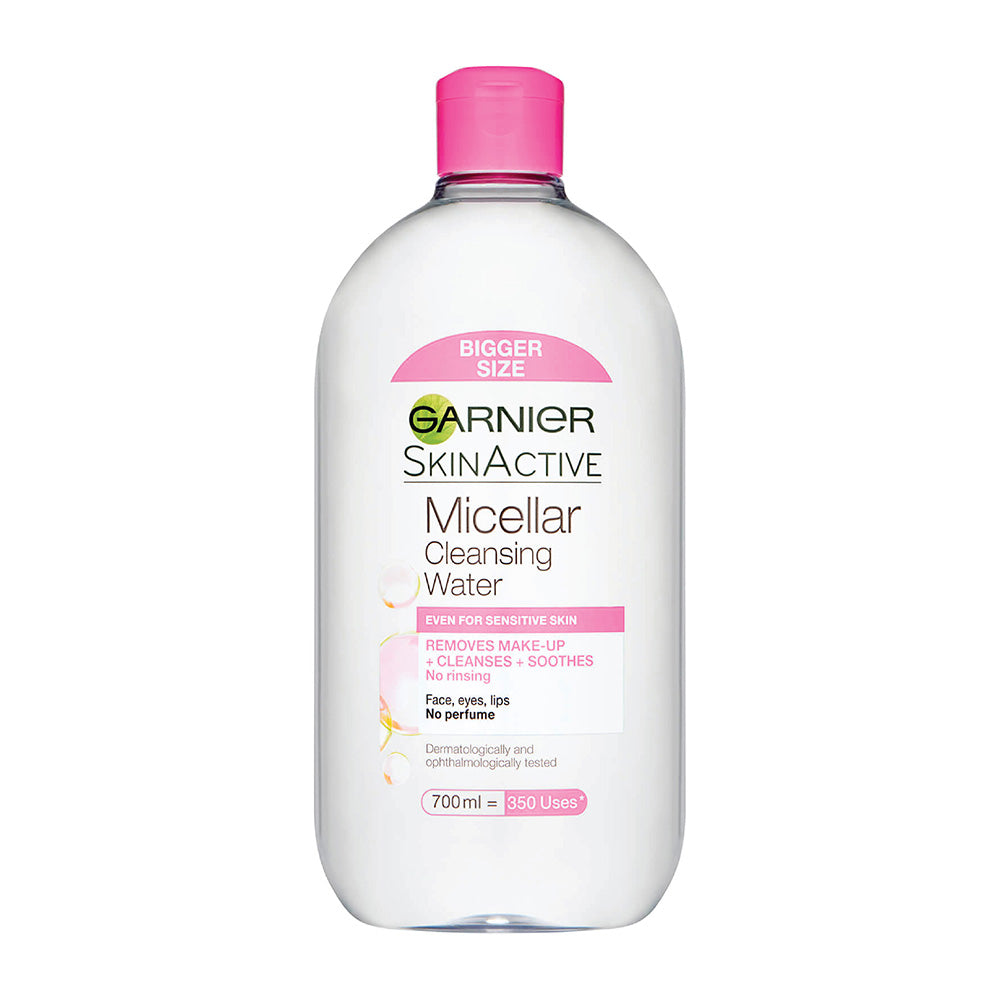 Micellar Water Facial Cleanser and Makeup Remover Pink