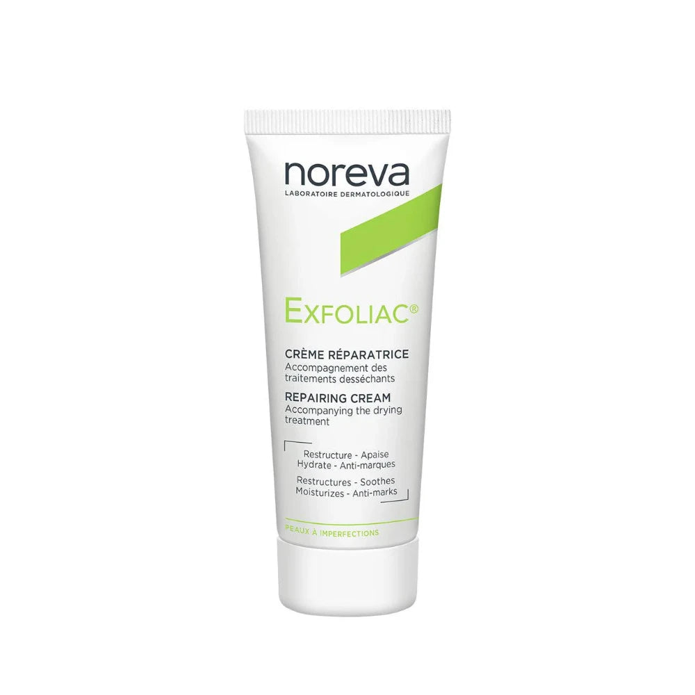 Exfoliac Repairing Cream: Accompanying the Drying Treatment