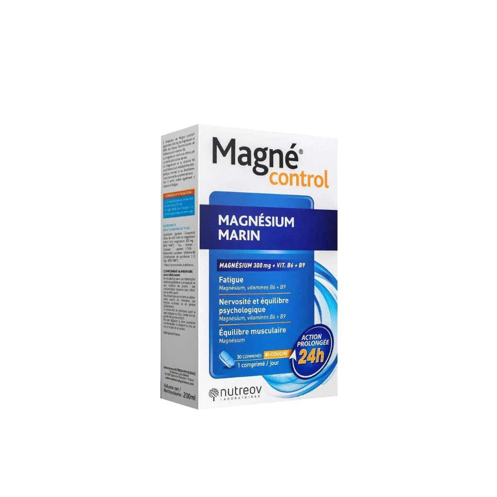 Magné Control - Marine Magnesium, Vitamins B6 & B9