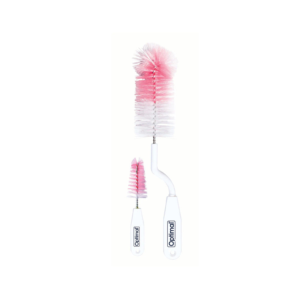 ROTARY BOTTLE AND NIPPLE BRUSH PINK