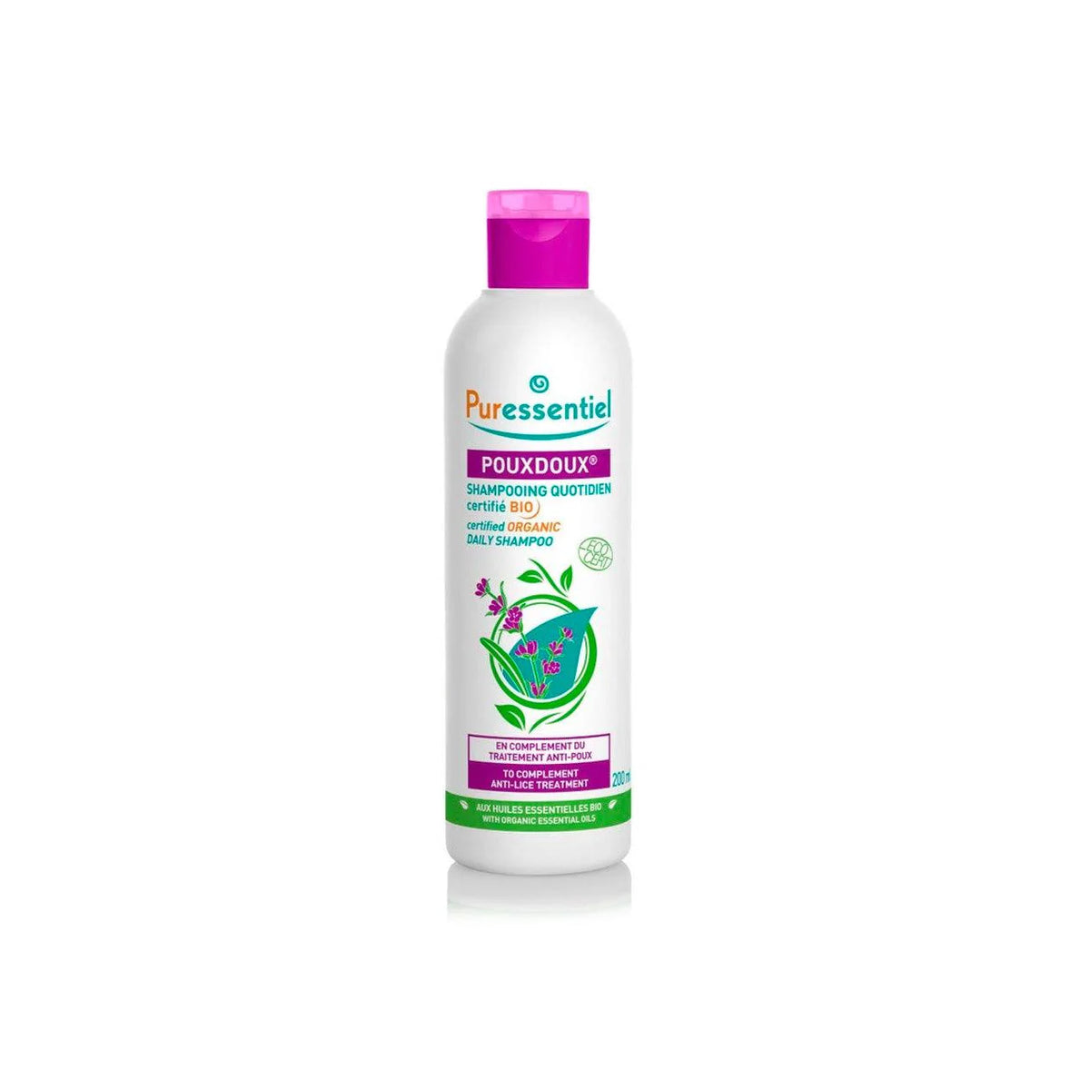 Pouxdoux Daily Shampoo Certified Organic