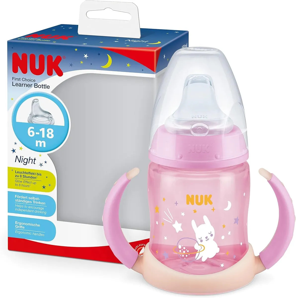 First Choice Learner Night Bottle 6-18M