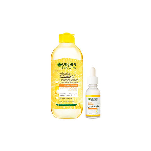 Vitamin C Micellar Water & Fast Bright Vitamin C Booster Serum