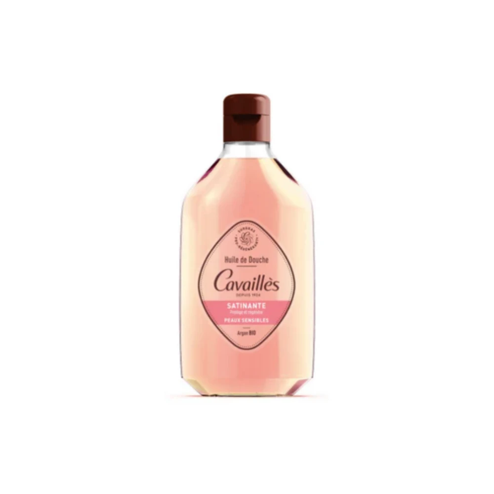 Satiny Shower Oil Enriched with Argan & Rose Oils