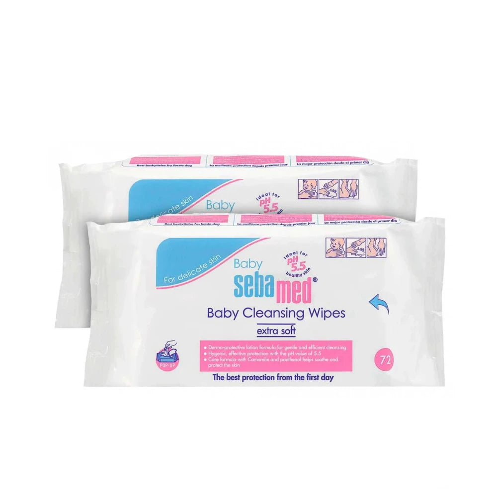 Cleansing Wipes Extra Soft - 2 Packs