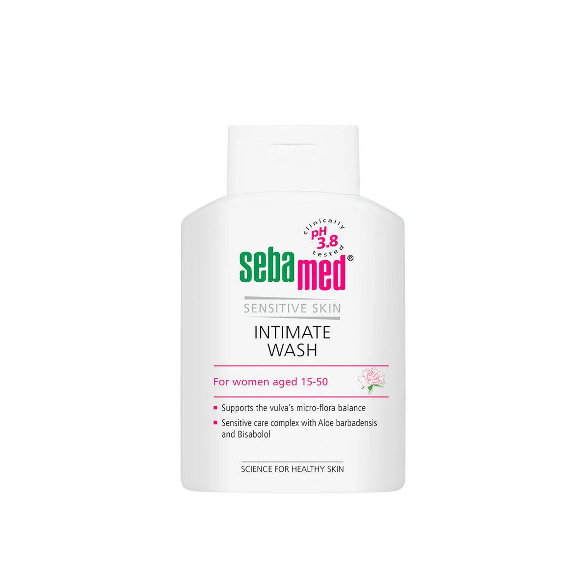 Sensitive Skin Intimate Wash pH 3.8 - For Women Aged 15-50