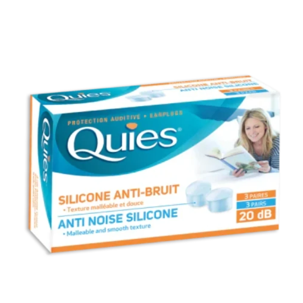 Anti-Noise Silicone Earplugs