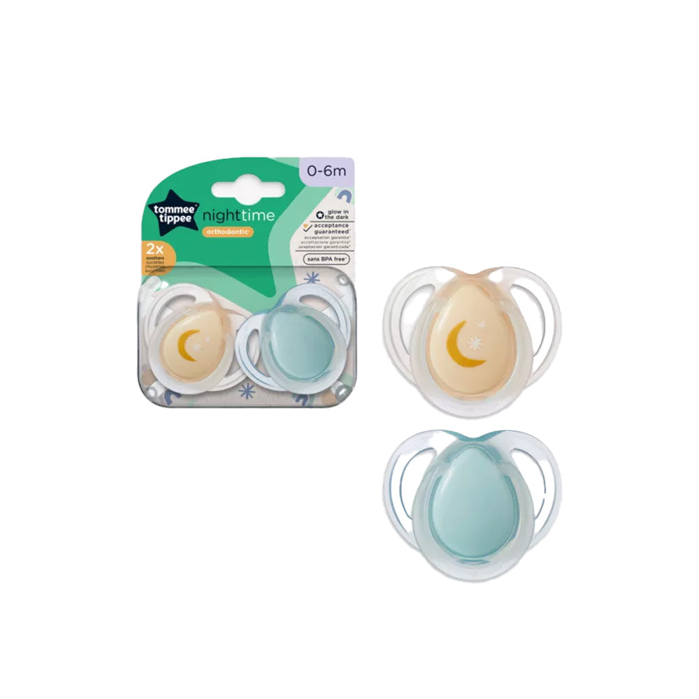 NightTime Orthodontics Soother Pack Of 2 0-6M